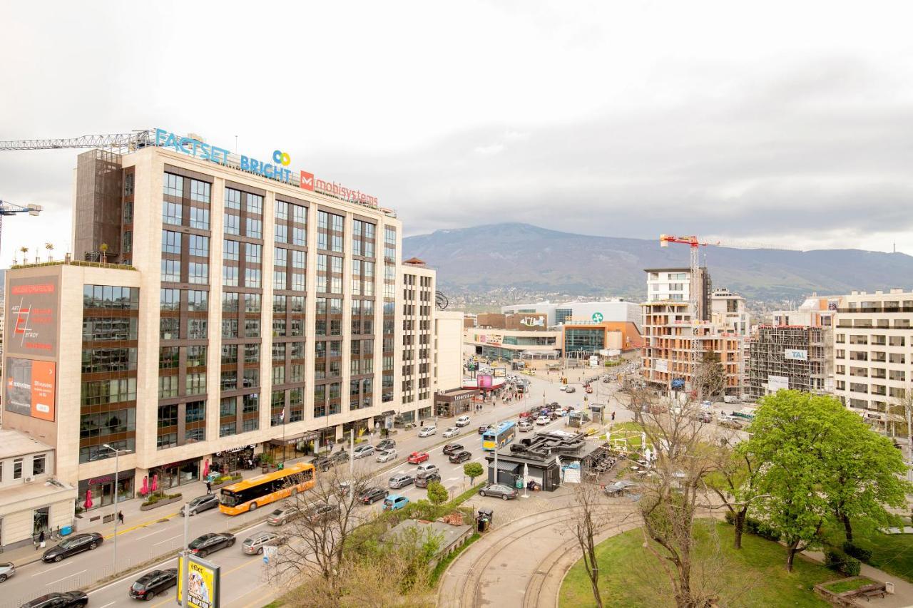 Cozy Apartment With Mountain View & Parking Sófia Exterior foto